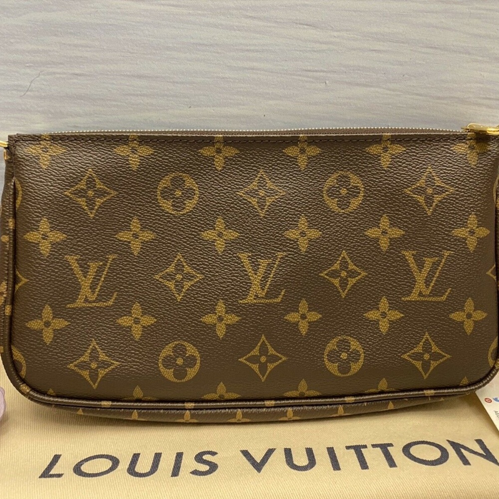 ❤️‍🩹SOLD❤️‍🩹 NEW Louis Vuitton Multi Pochette Accessories MNG Purse Wristlet - Picture 2 of 12